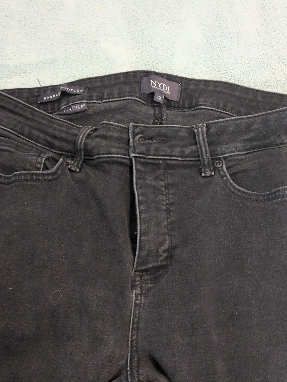 NYDJ Black Bootcut Jeans